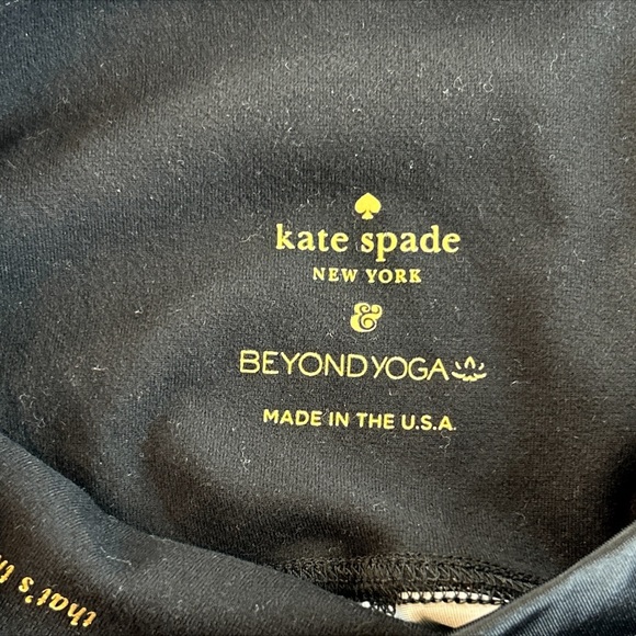 Kate Spade X Beyond Yoga High Waist Floral Leggings Bows - Picture 6 of 7